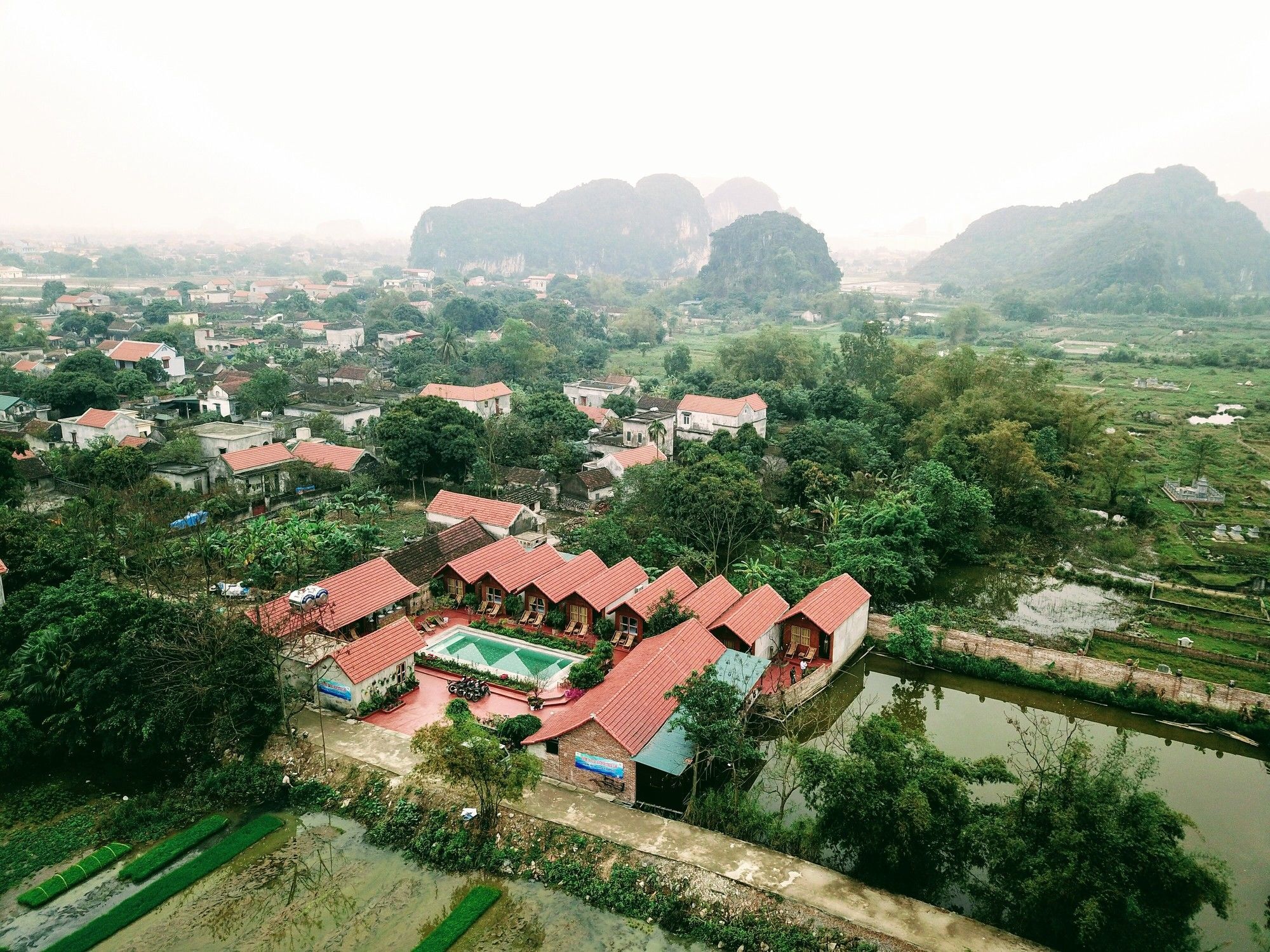 Tam Coc Garden Homestay Ninh Binh Bagian luar foto
